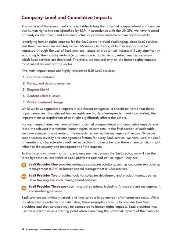 Human Rights Assessment of the Software-as-a-Service Sector - Page 20