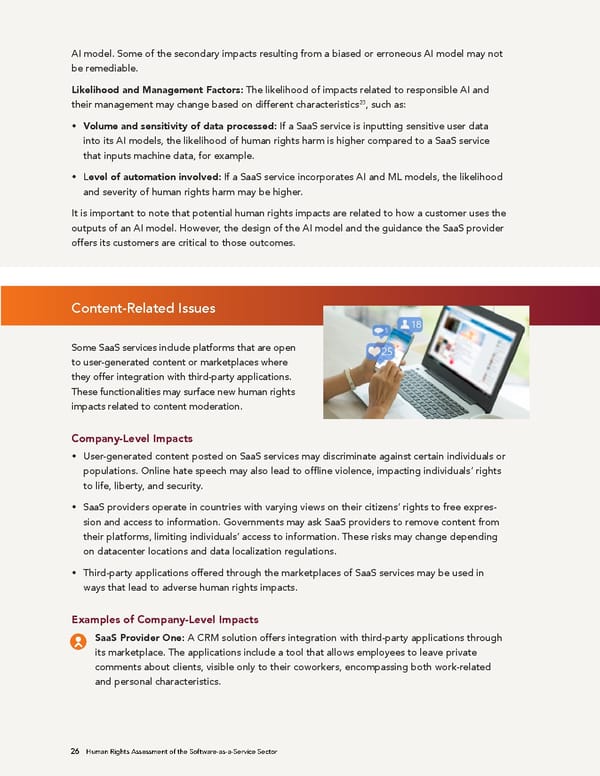 Human Rights Assessment of the Software-as-a-Service Sector - Page 27