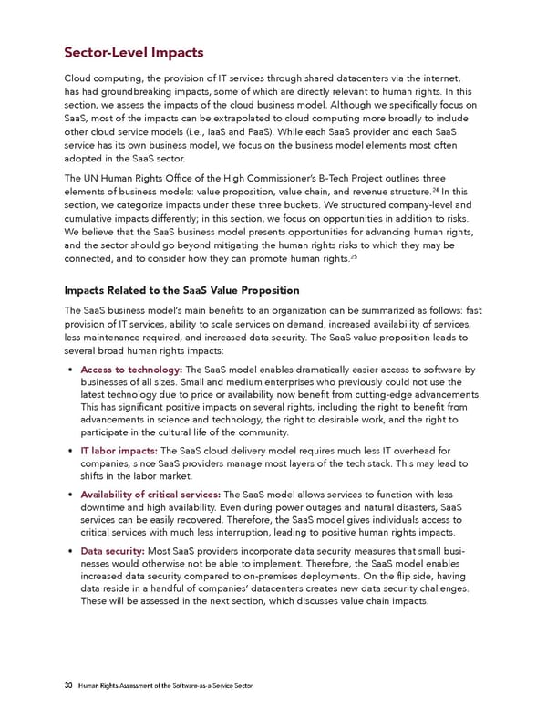 Human Rights Assessment of the Software-as-a-Service Sector - Page 31