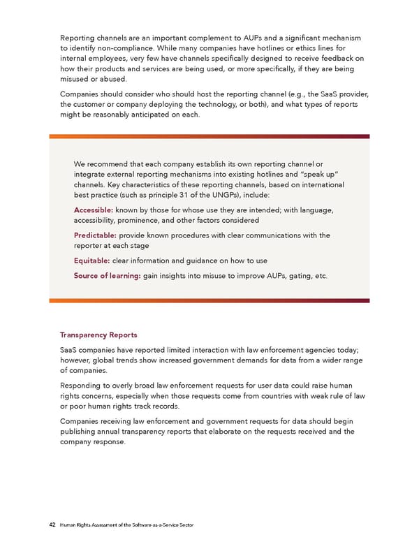 Human Rights Assessment of the Software-as-a-Service Sector - Page 43