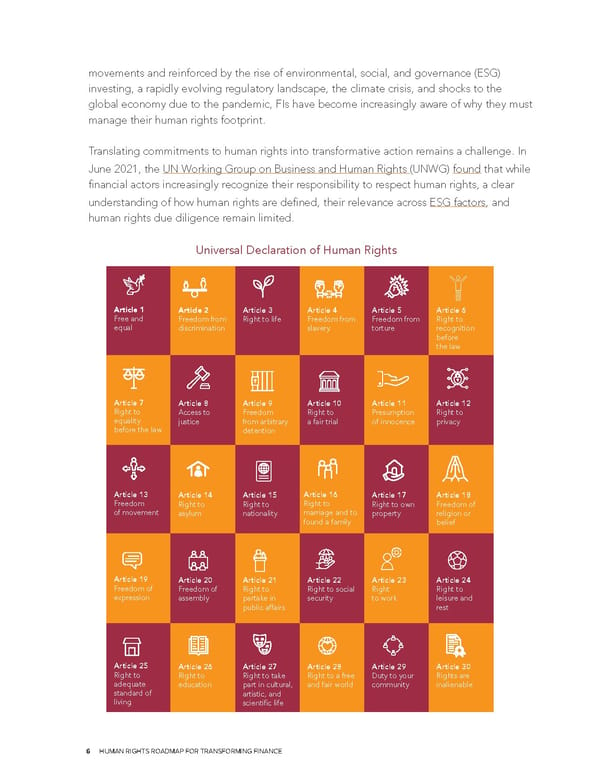 Human Rights Roadmap for Transforming Finance - Page 6