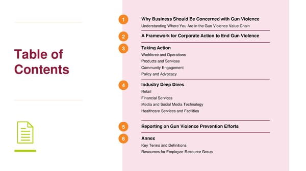Toolkit for Corporate Action to End Gun Violence - Page 5