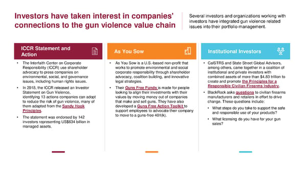Toolkit for Corporate Action to End Gun Violence - Page 10
