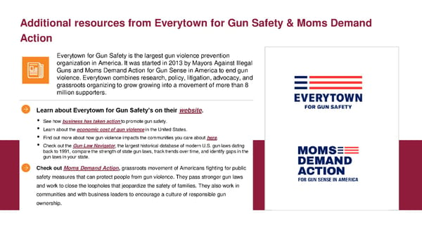 Toolkit for Corporate Action to End Gun Violence - Page 77