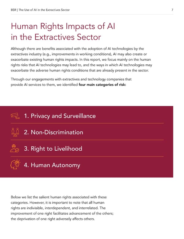 AI and Human Rights in Extractives - Page 7