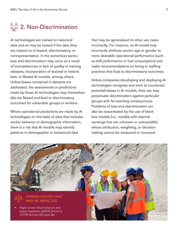 AI and Human Rights in Extractives - Page 9