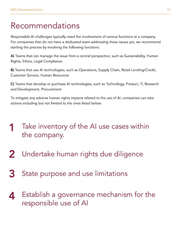 AI and Human Rights in Financial Services - Page 12