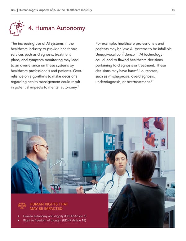 AI and Human Rights in Healthcare - Page 12