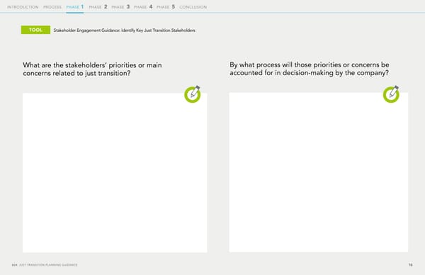 The Just Transition Planning Process for Business - Page 16