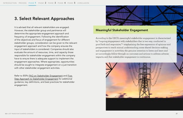 The Just Transition Planning Process for Business - Page 21