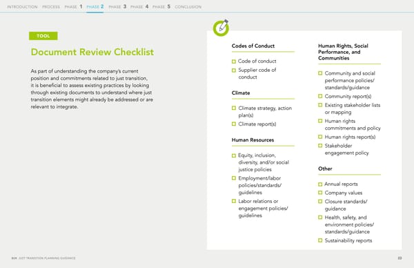 The Just Transition Planning Process for Business - Page 23