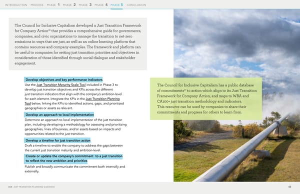 The Just Transition Planning Process for Business - Page 45