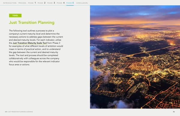 The Just Transition Planning Process for Business - Page 46